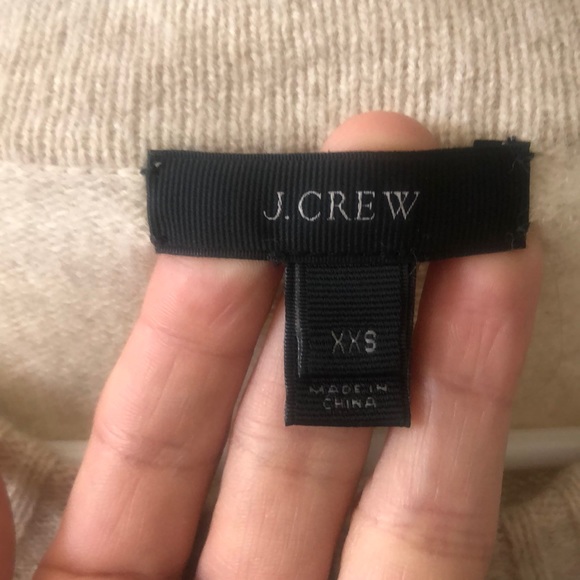 J. Crew Tan colorblock sweater - Picture 4 of 4